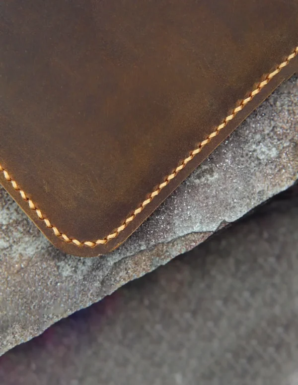 Handmade & Hand Stitched Leather Macbook Case