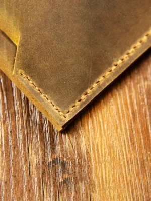 Hand Stitched Leather Card Holder