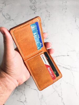 Handmade Leather Wallets - Personalized Leather Wallet – Roarcraft