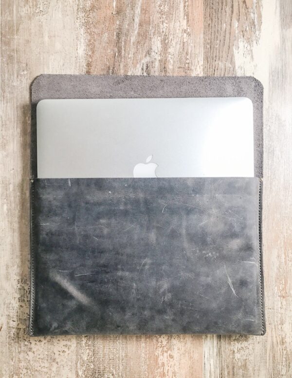 Handmade & Hand Stitched Macbook Leather Case