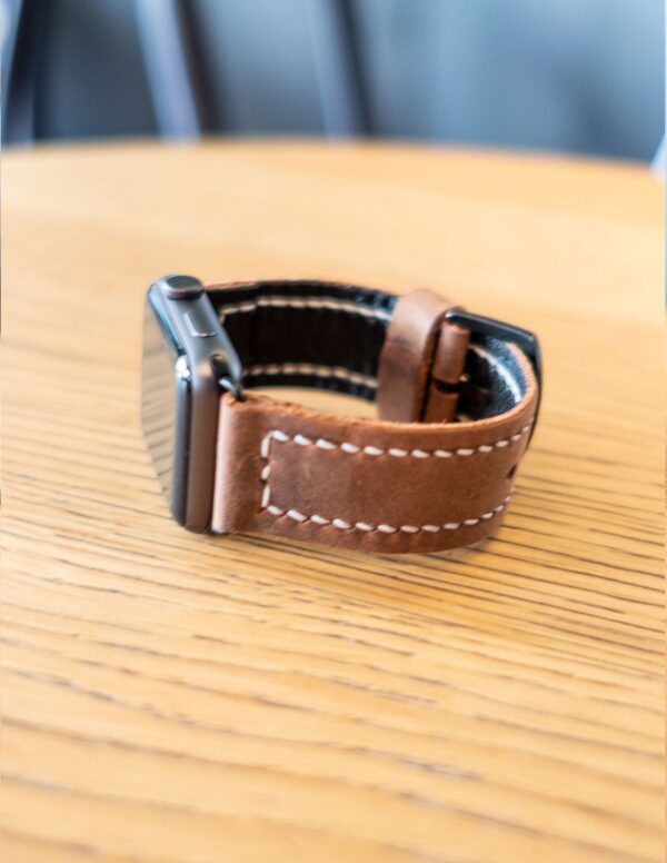Handmade Leather Apple Watch Band
