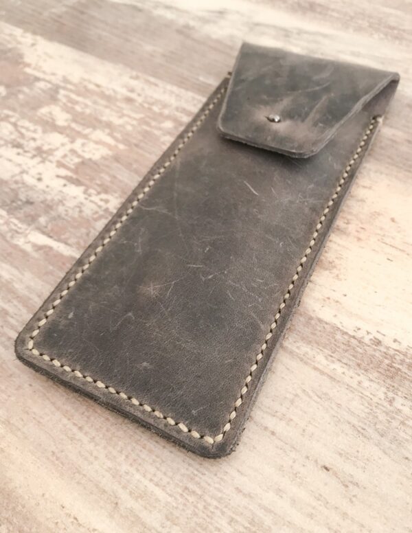 Handmade Leather Pen and Pencil Case