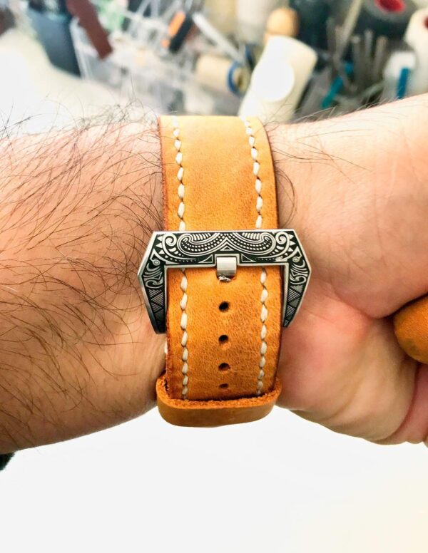 Handmade Luxury Leather Apple Watch Band