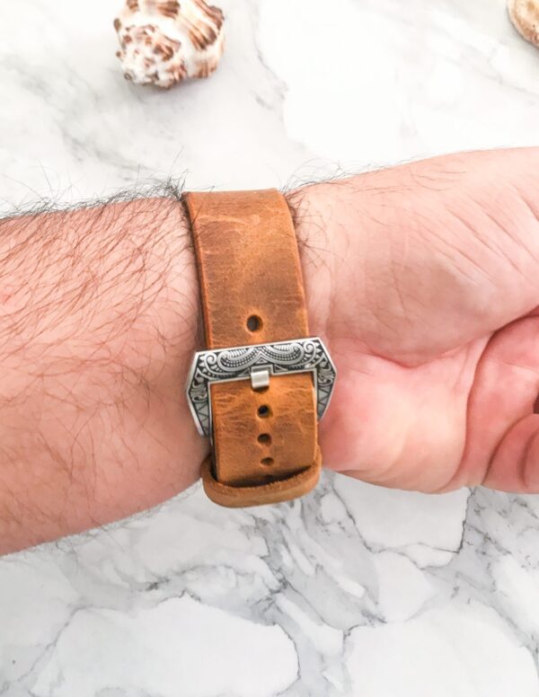Luxury Leather Apple Watch Strap