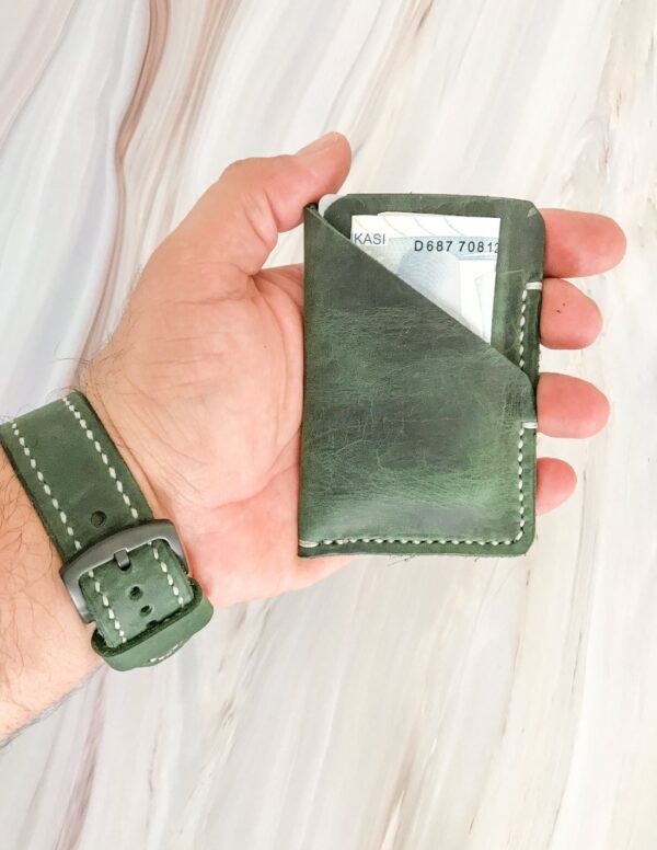 Minimal Leather Pocket Credit Card Holders