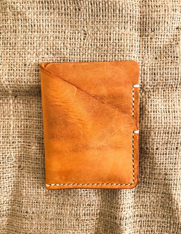 Minimalist Leather Slim Pocket Card Holder