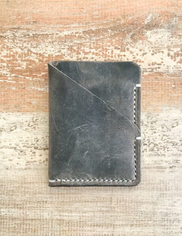 Minimalist Leather Slim Pocket Card Holders
